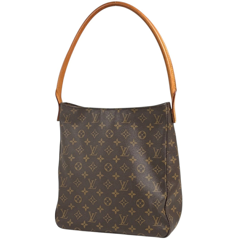 Louis Vuitton Looping Shoulder Bag Monogram Brown